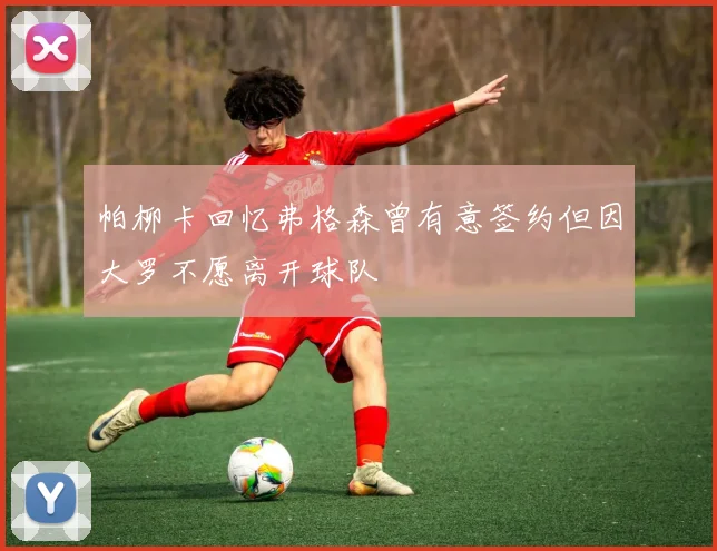 帕柳卡回忆弗格森曾有意签约但因大罗不愿离开球队